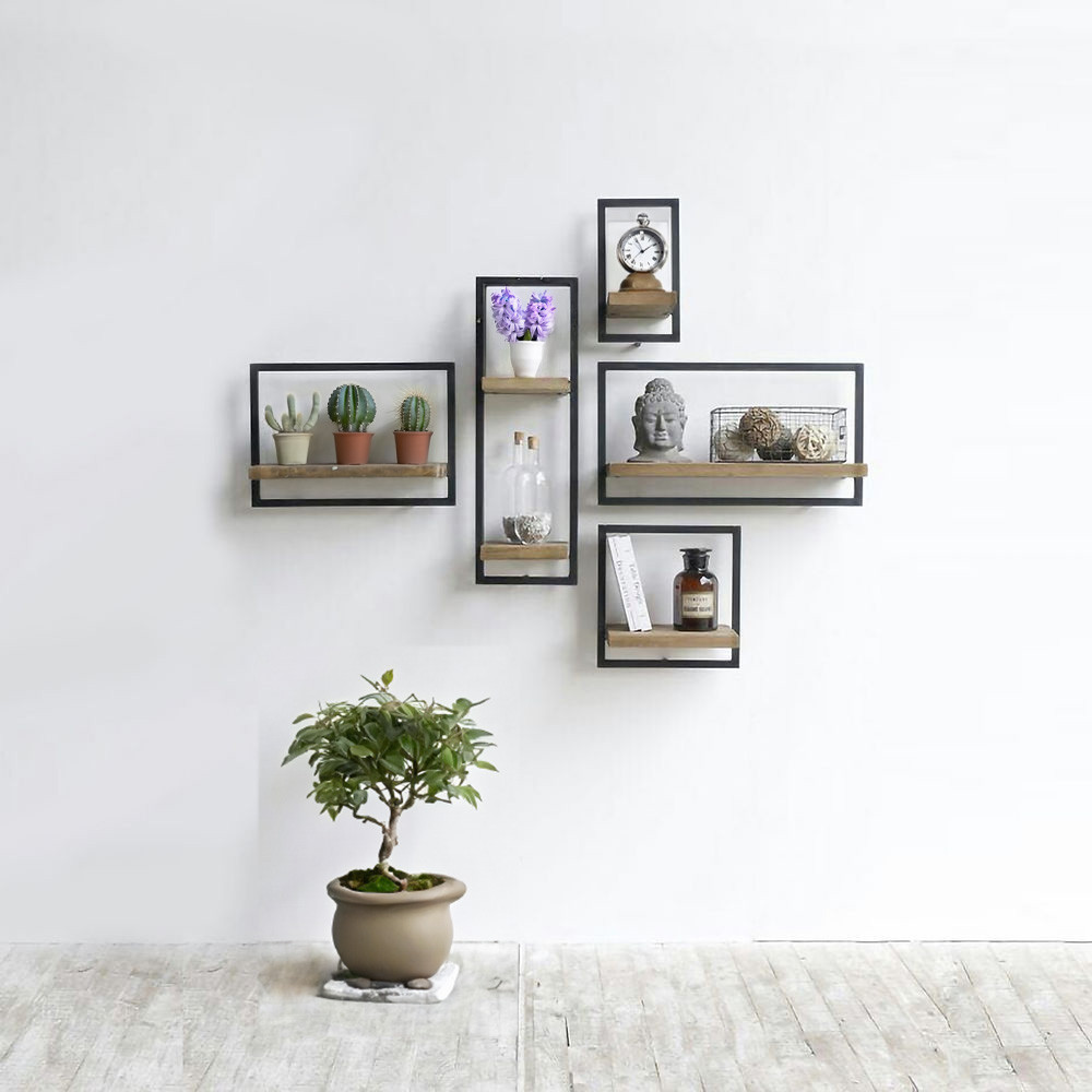 Stolik nocny z półką IMPERIA w stylu loft Stolik nocny z półką IMPERIA w stylu loft