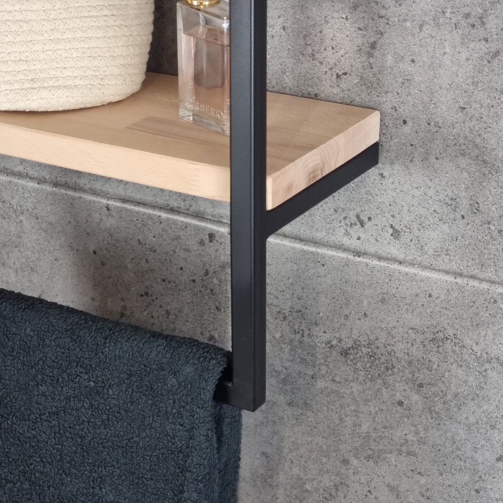 Półka wisząca do łazienki ROSA loft