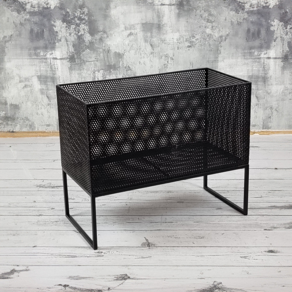 Industrialny metalowy kwietnik CALAFURIA donica w stylu loft