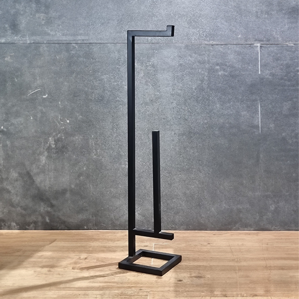 Metalowy stojak na papier toaletowy loft ORTE